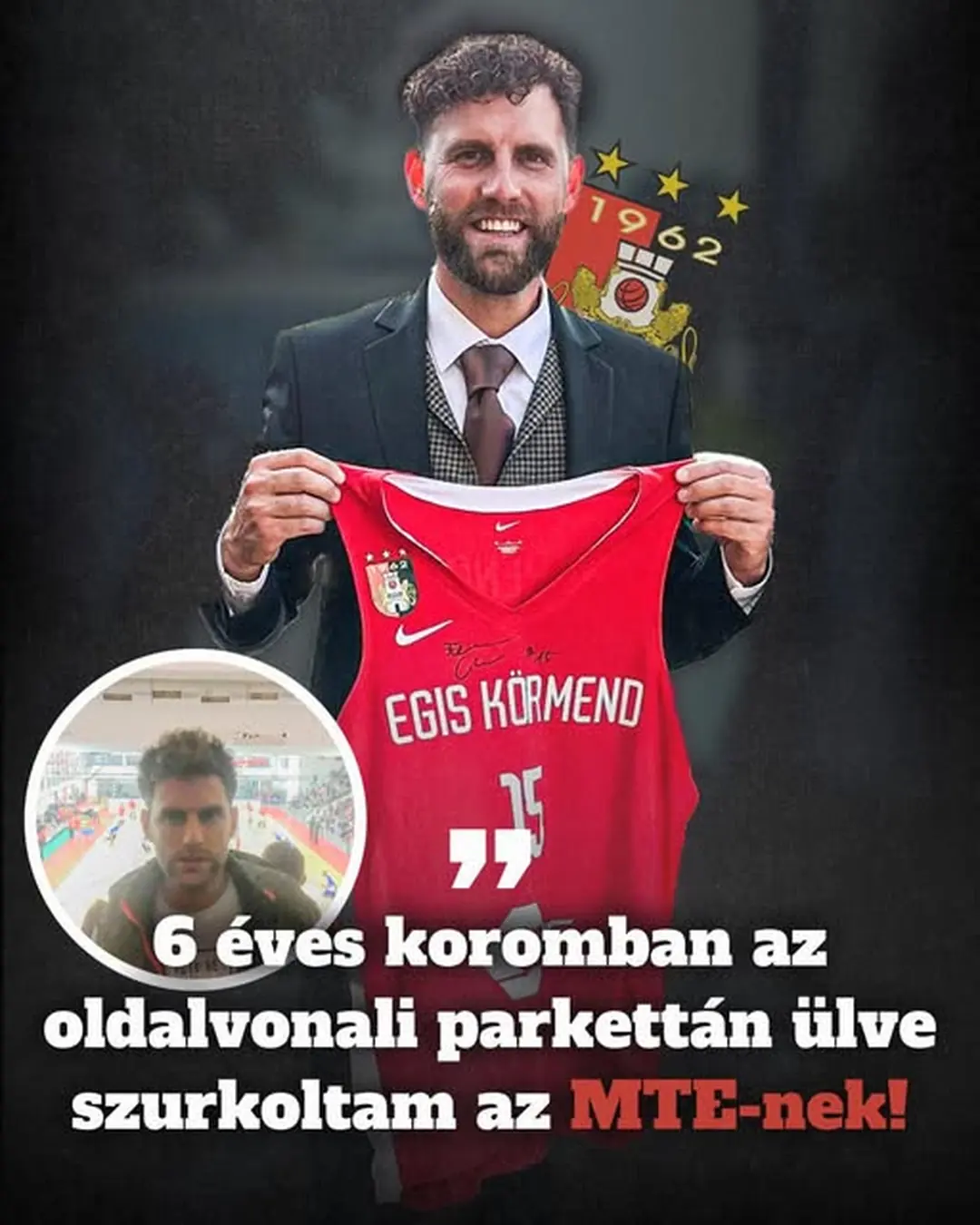 Az Egis Körmend 2025. január 3. dátumú Facebook-bejegyzésének képe: Utánpótlás-tartalom – 2025. január 3.